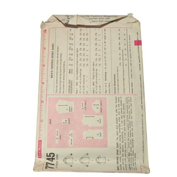 Vintage Sewing pattern - Picture 2 of 2